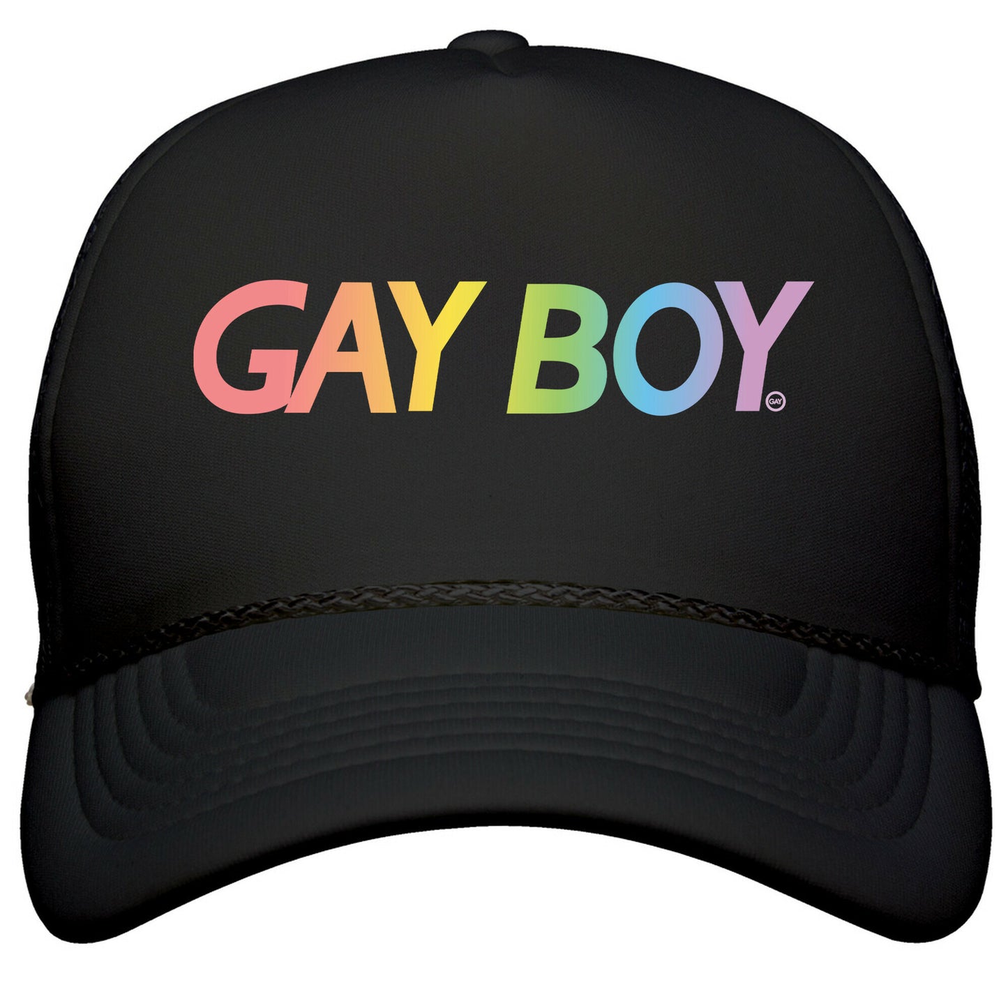 GayBoy Gameboy Parody Snapback Trucker Hat