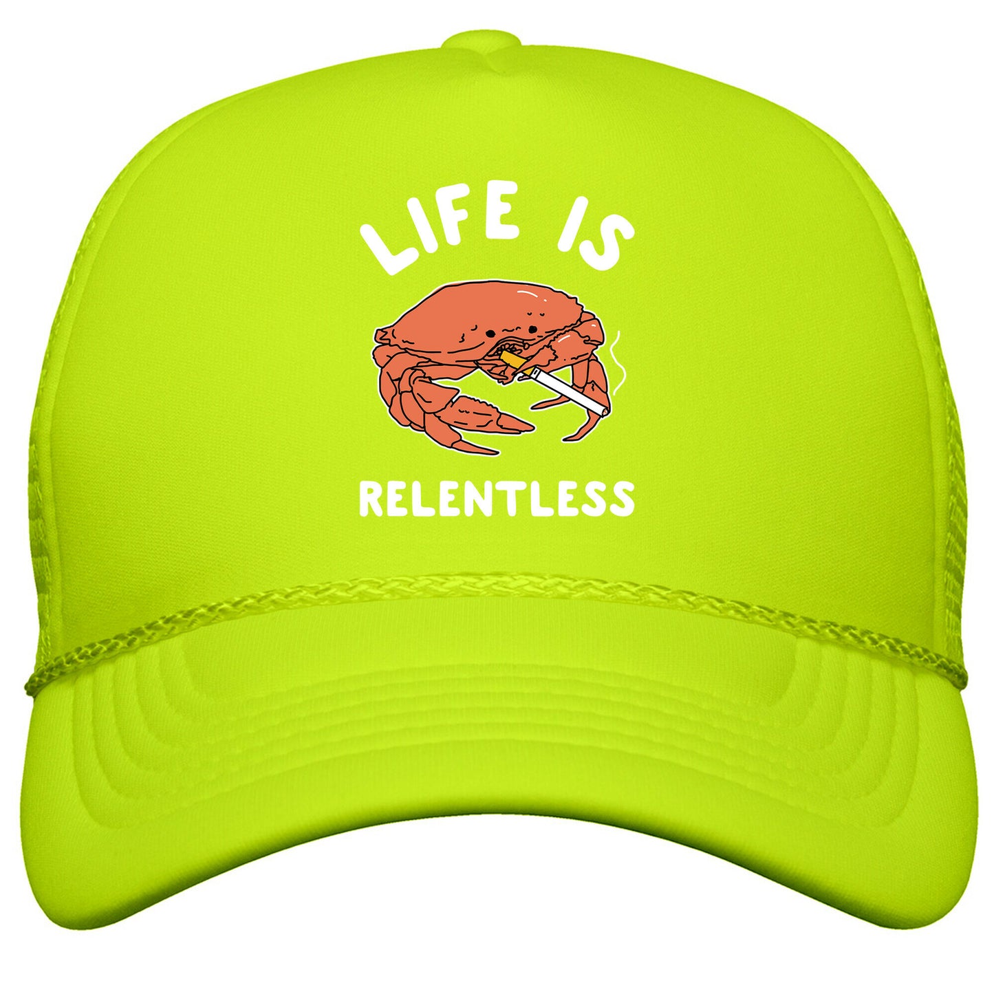 Life is Relentless Snapback Trucker Hat