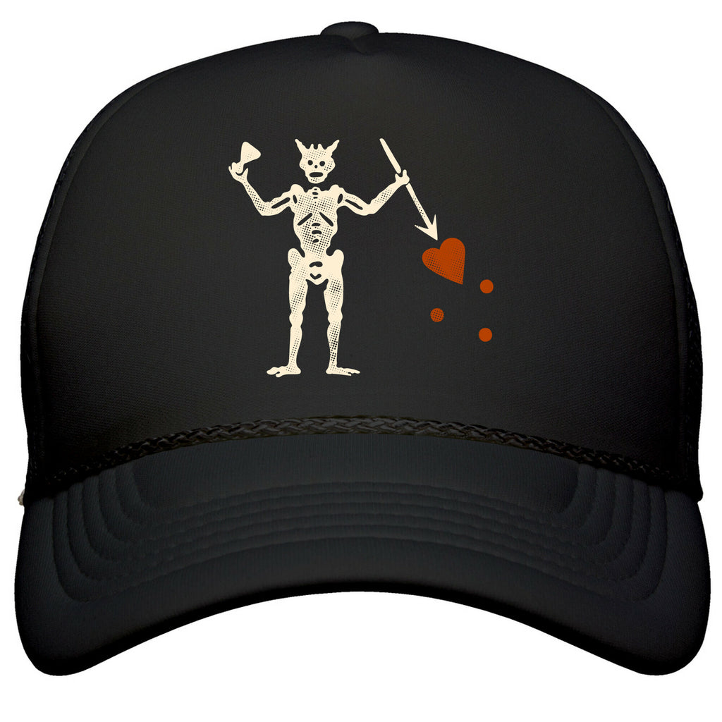 Blackbeard Flag  Snapback Trucker Hat