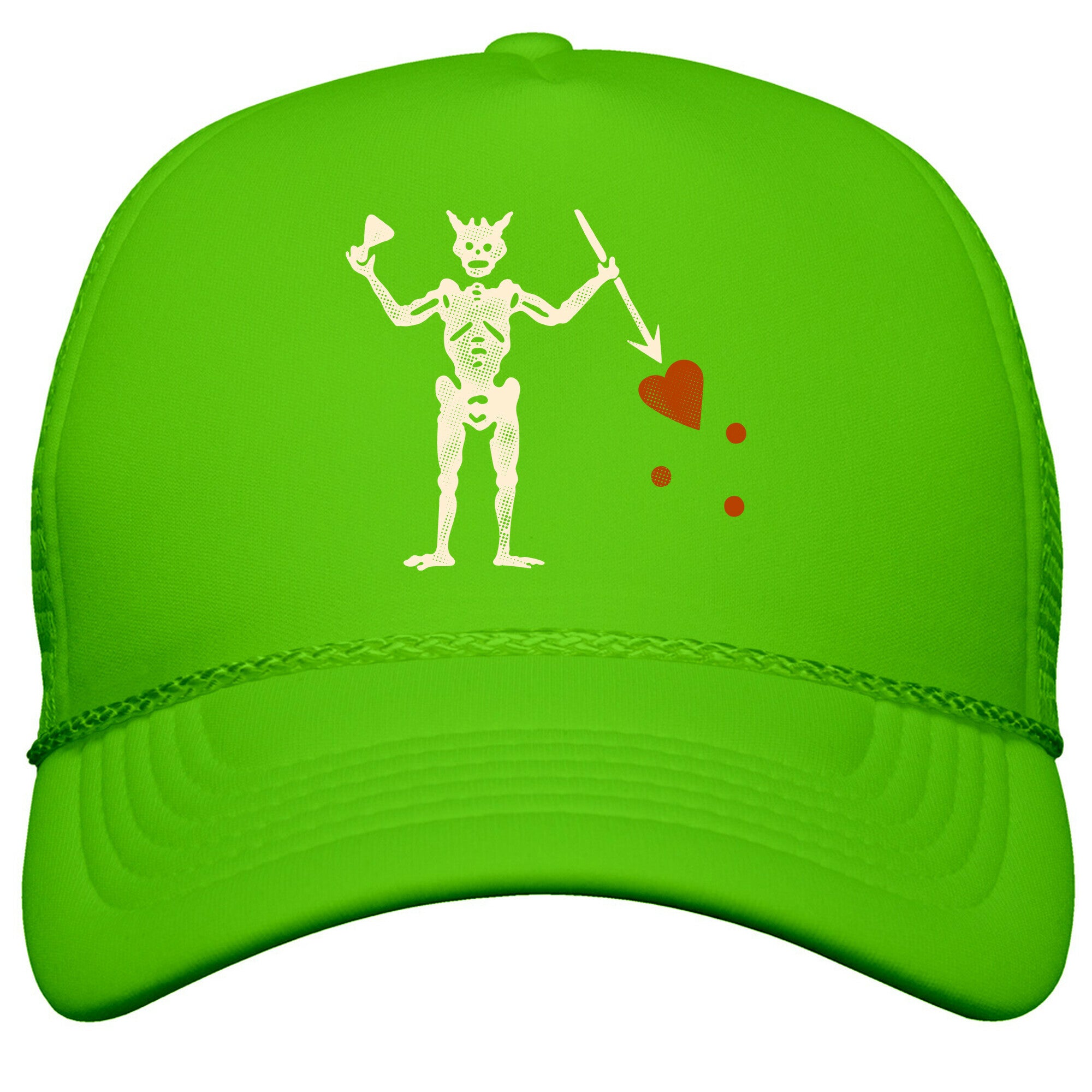 Blackbeard Flag  Snapback Trucker Hat