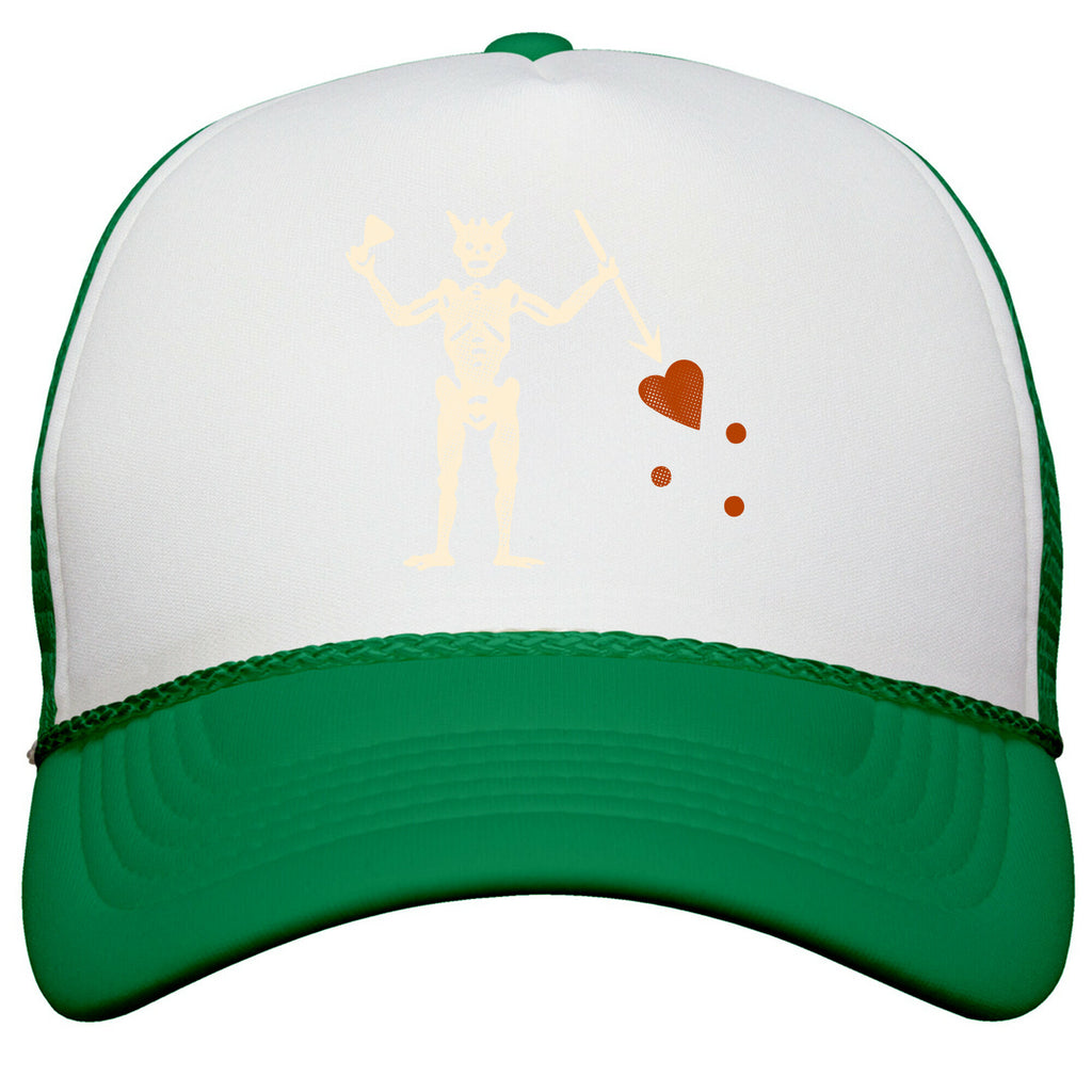 Blackbeard Flag  Snapback Trucker Hat