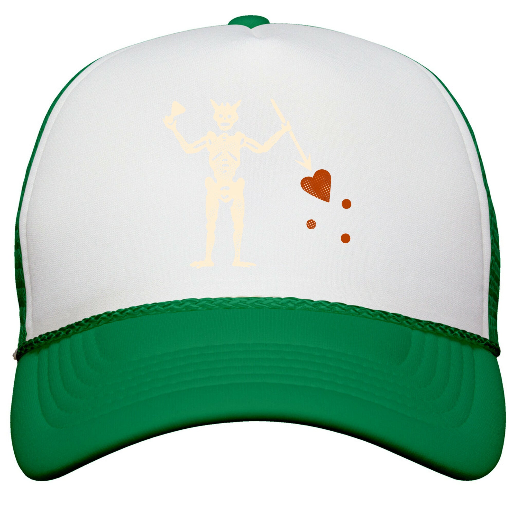 Blackbeard Flag  Snapback Trucker Hat