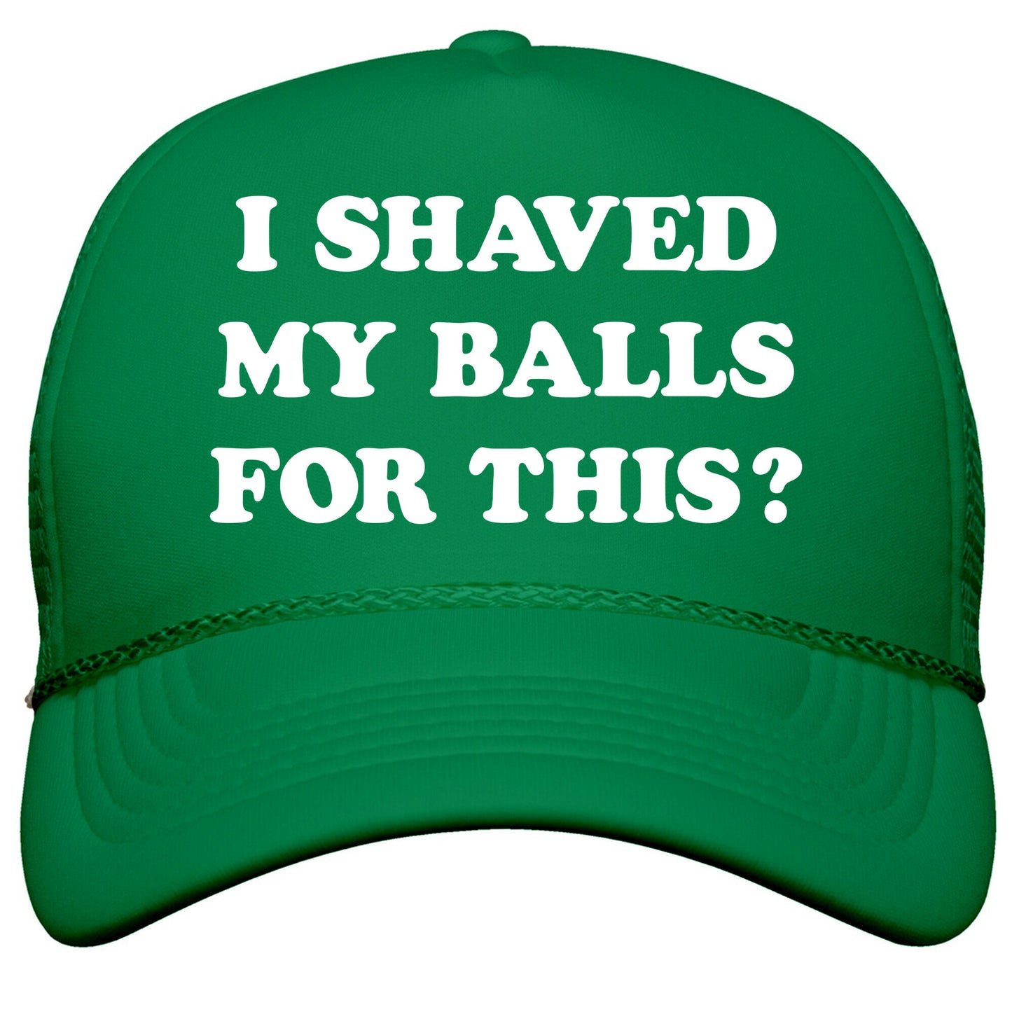 I Shaved My Balls For This? Renee Montoya Snapback Trucker Hat