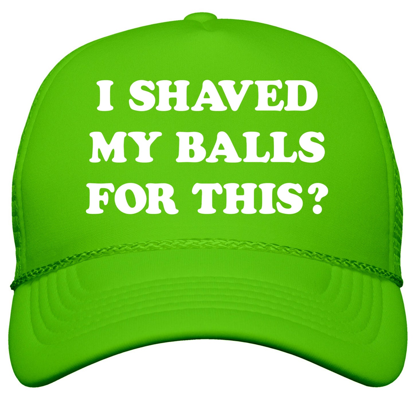 I Shaved My Balls For This? Renee Montoya Snapback Trucker Hat