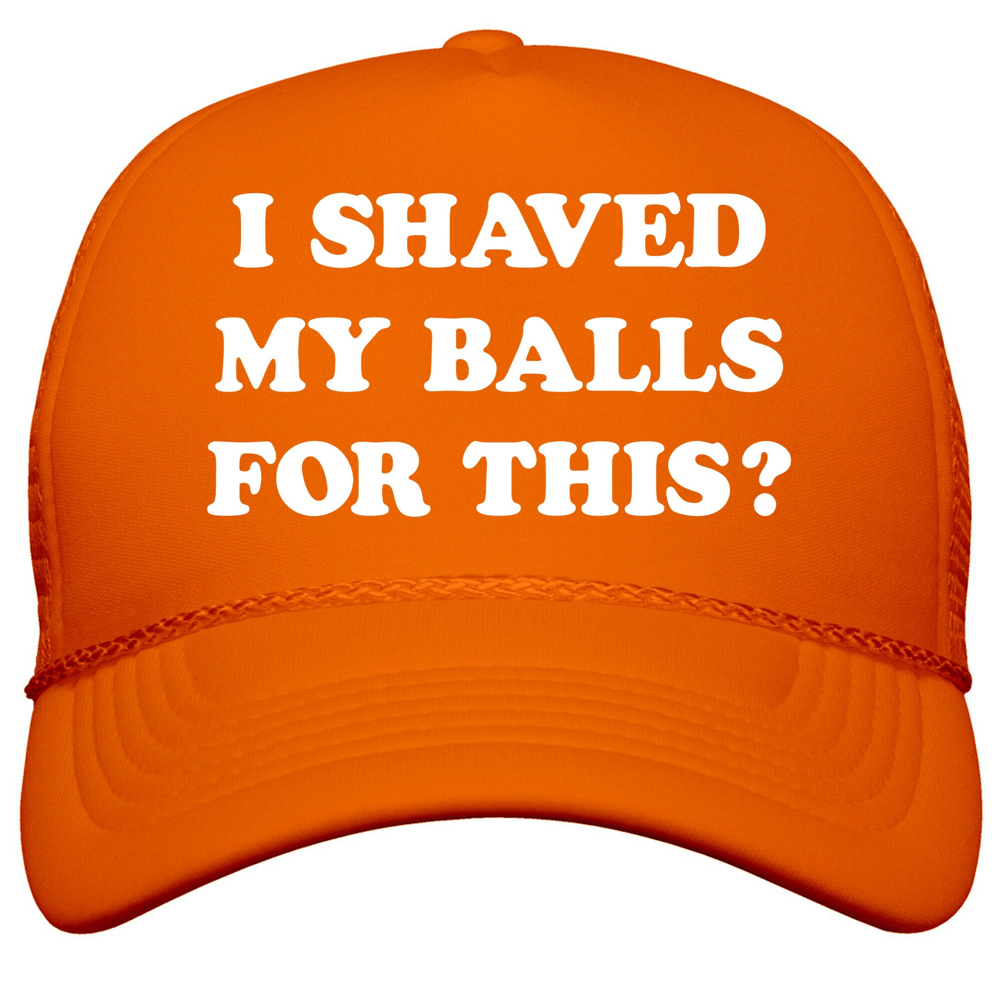 I Shaved My Balls For This? Renee Montoya Snapback Trucker Hat