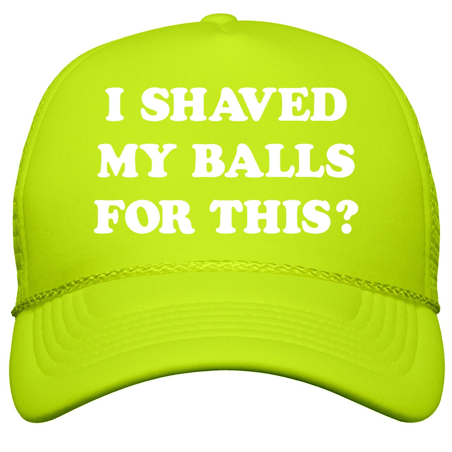 I Shaved My Balls For This? Renee Montoya Snapback Trucker Hat
