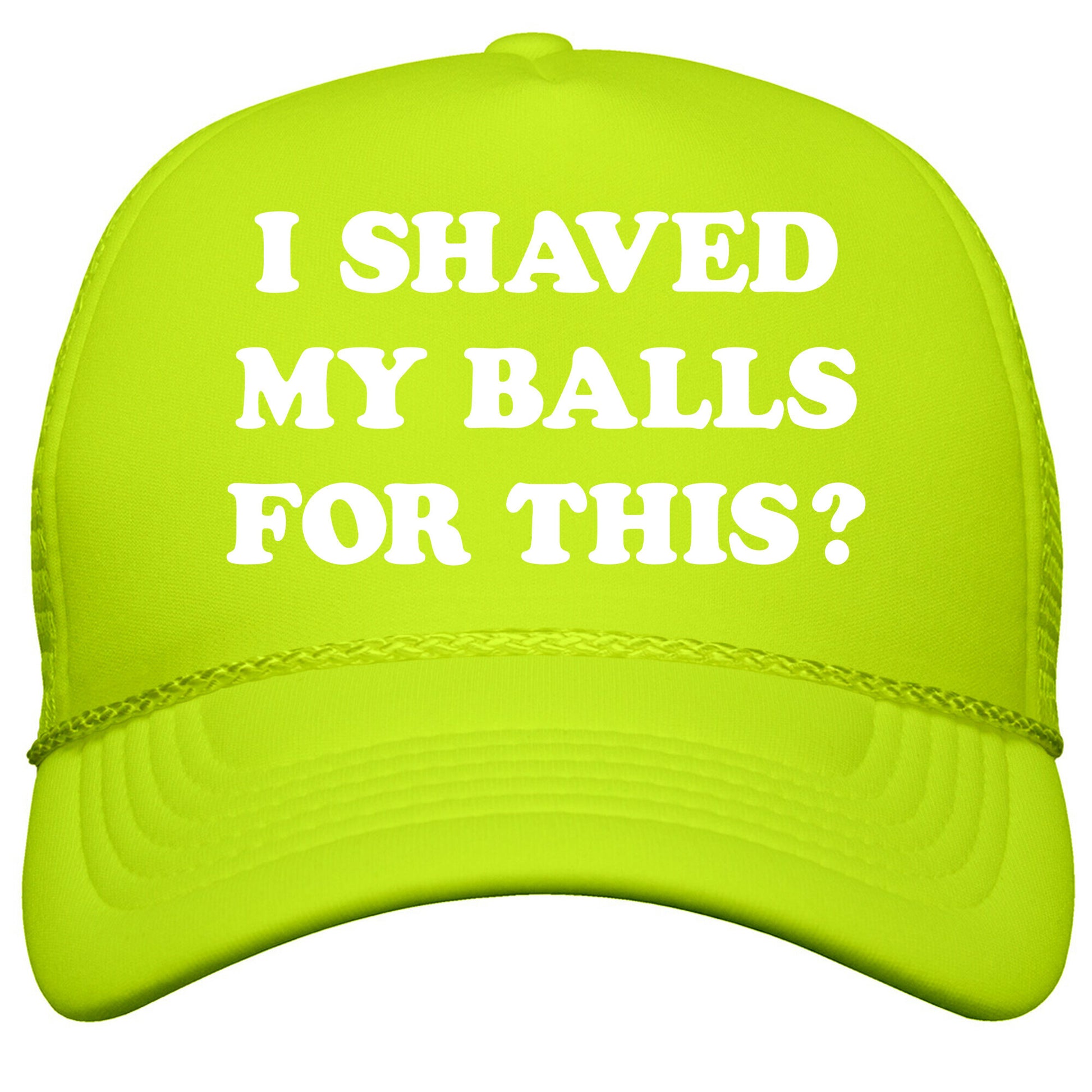 I Shaved My Balls For This? Renee Montoya Snapback Trucker Hat