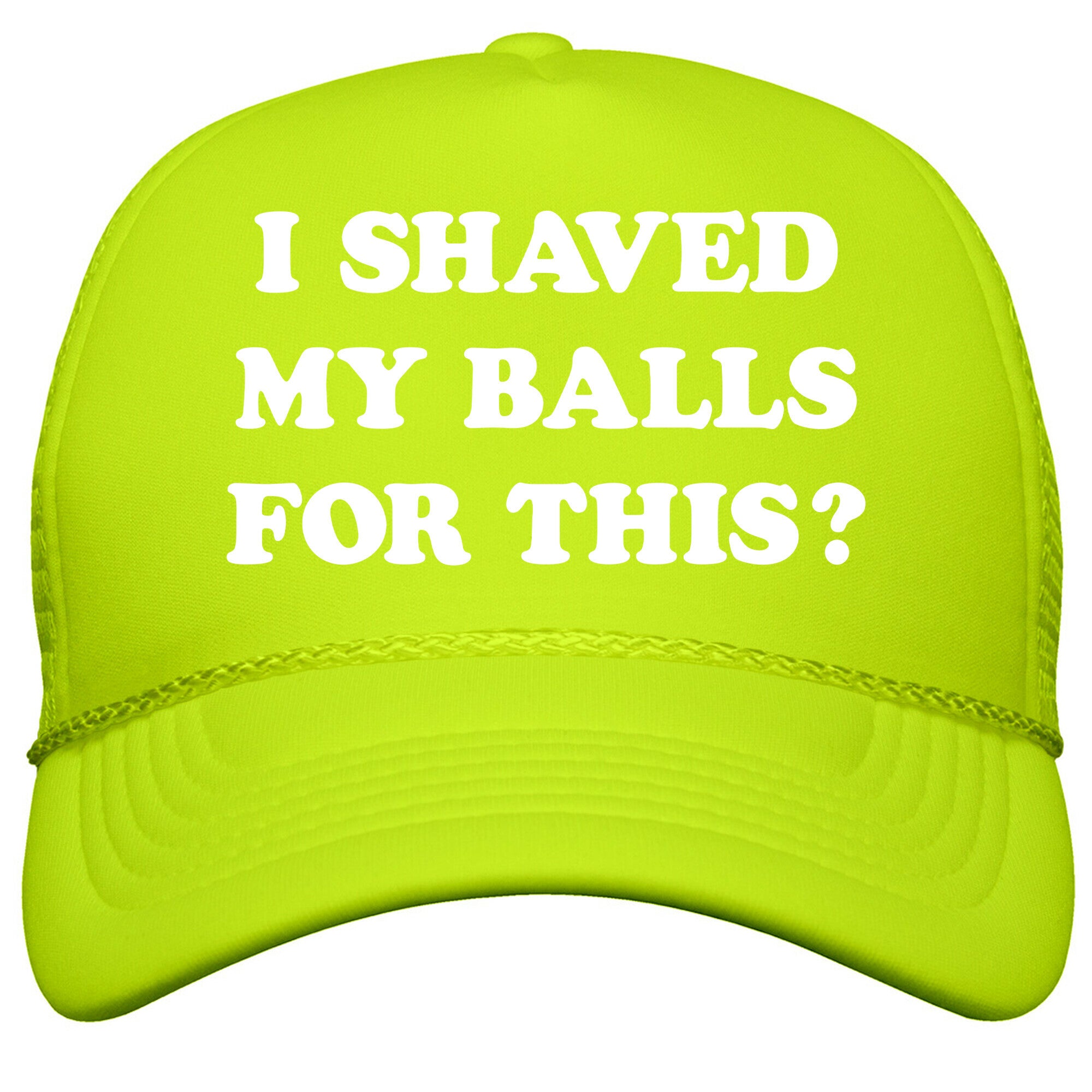 I Shaved My Balls For This? Renee Montoya Snapback Trucker Hat