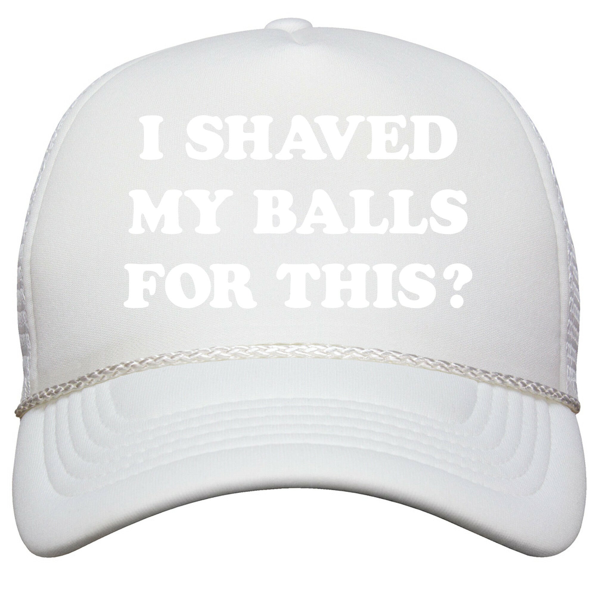 I Shaved My Balls For This? Renee Montoya Snapback Trucker Hat