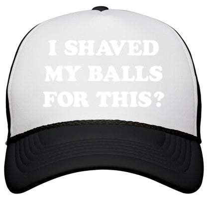 I Shaved My Balls For This? Renee Montoya Snapback Trucker Hat