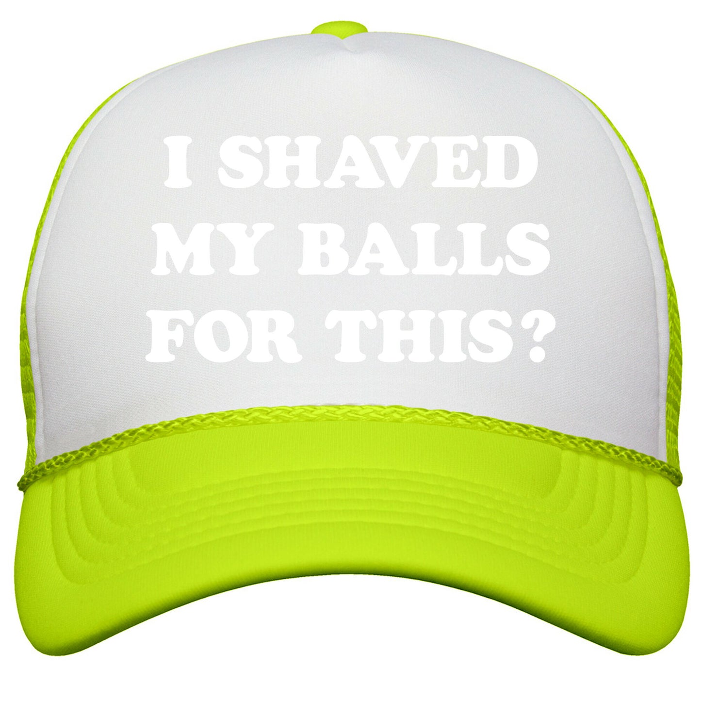 I Shaved My Balls For This? Renee Montoya Snapback Trucker Hat