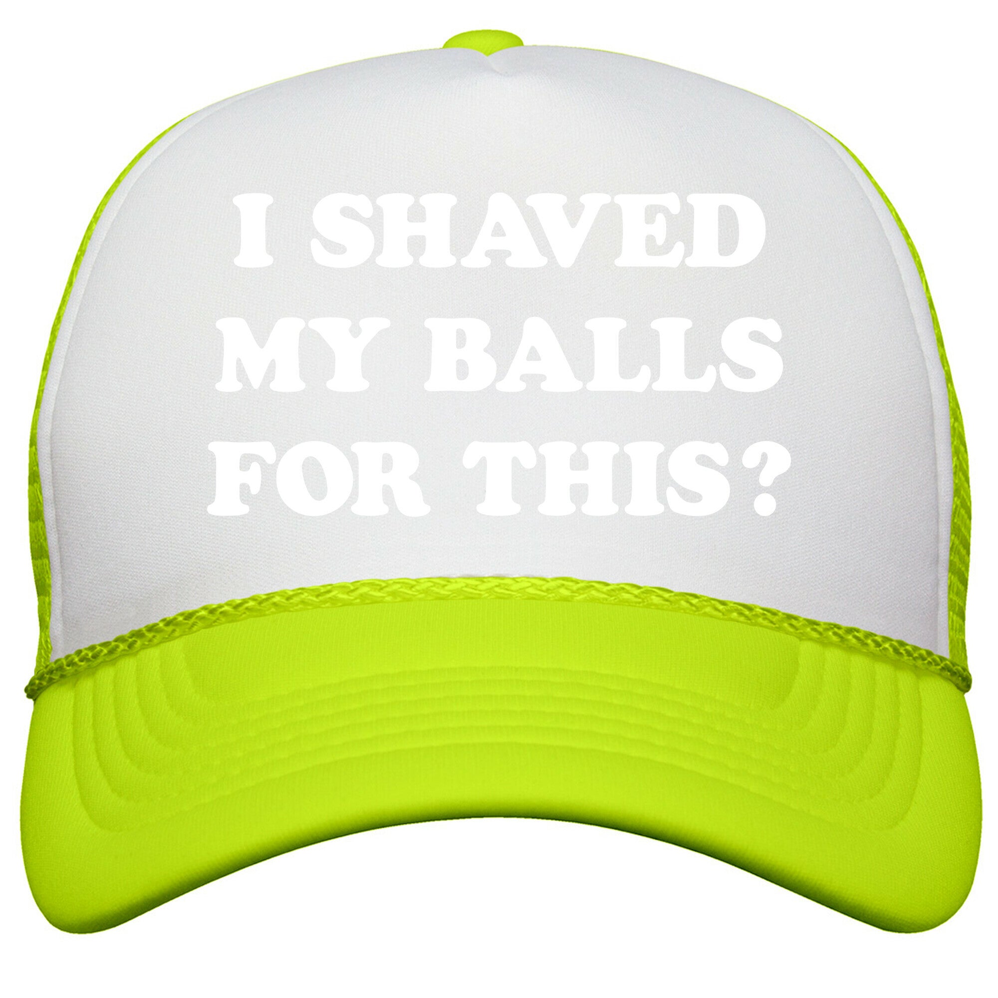 I Shaved My Balls For This? Renee Montoya Snapback Trucker Hat