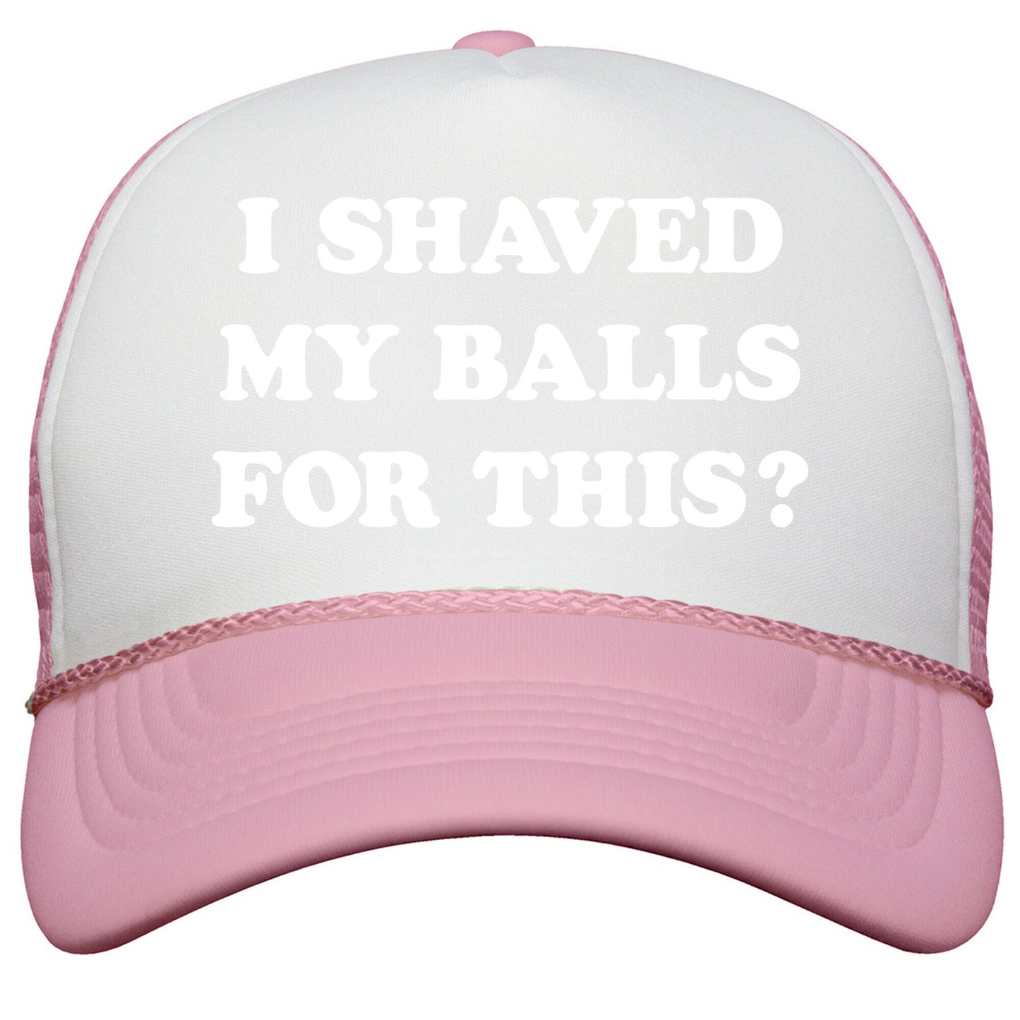 I Shaved My Balls For This? Renee Montoya Snapback Trucker Hat