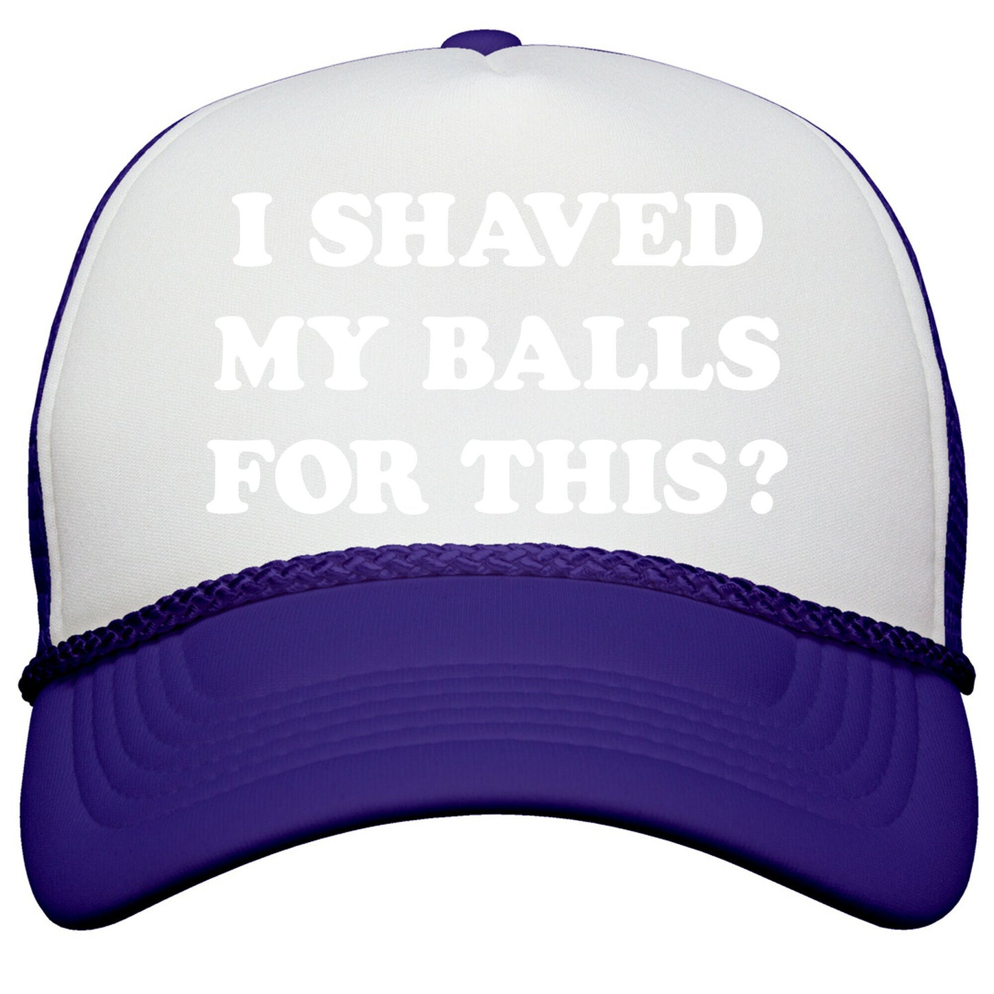 I Shaved My Balls For This? Renee Montoya Snapback Trucker Hat