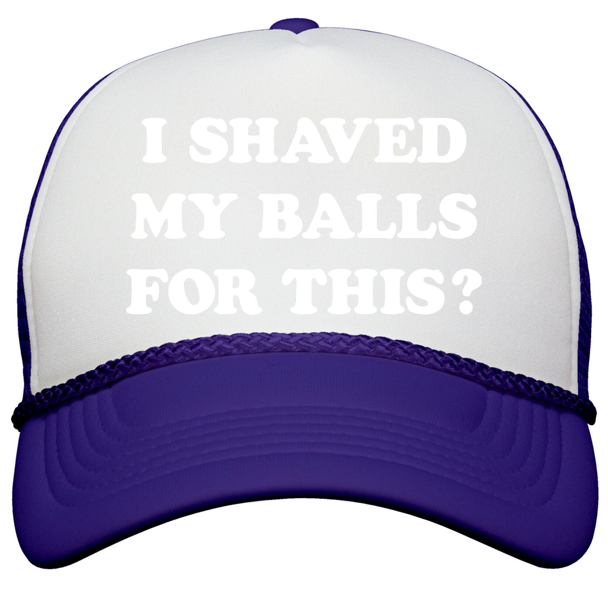 I Shaved My Balls For This? Renee Montoya Snapback Trucker Hat