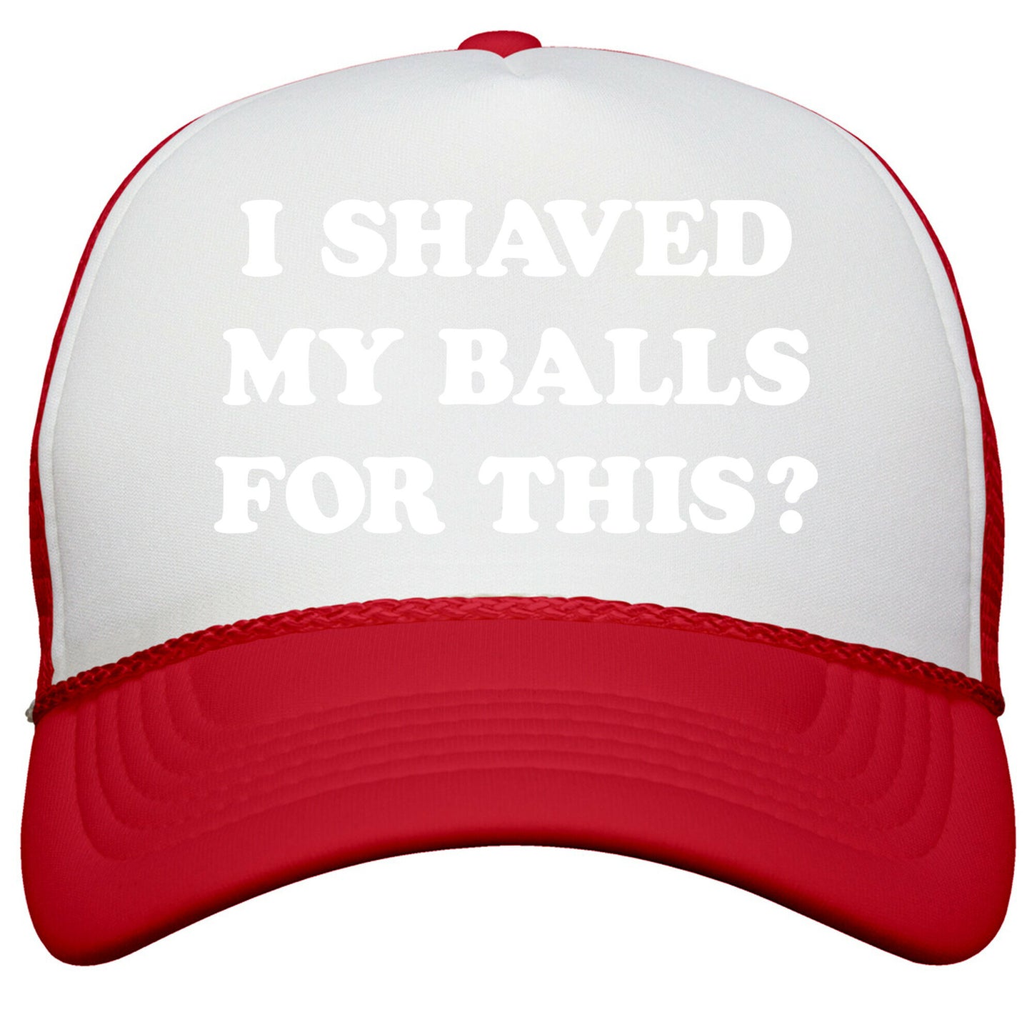 I Shaved My Balls For This? Renee Montoya Snapback Trucker Hat
