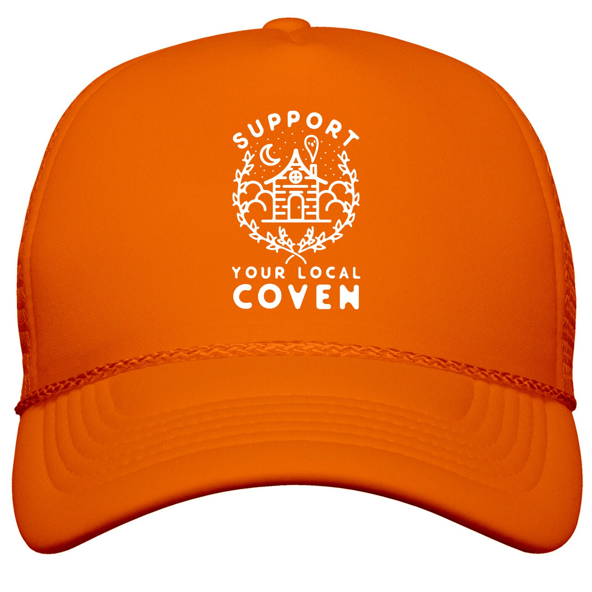 Support Your Local Coven Snapback Trucker Hat