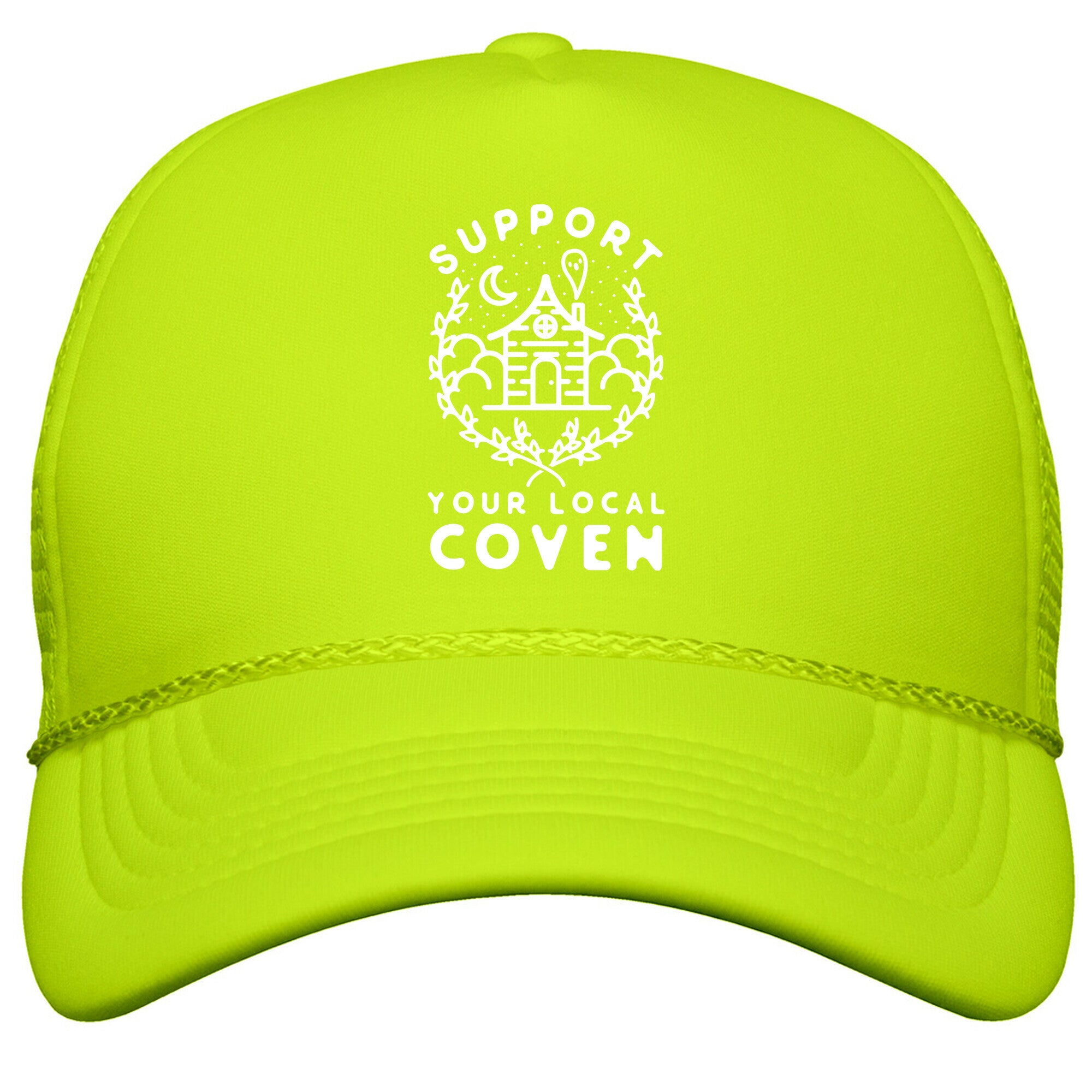 Support Your Local Coven Snapback Trucker Hat