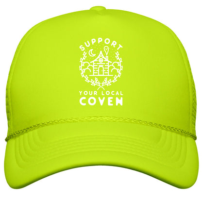 Support Your Local Coven Snapback Trucker Hat