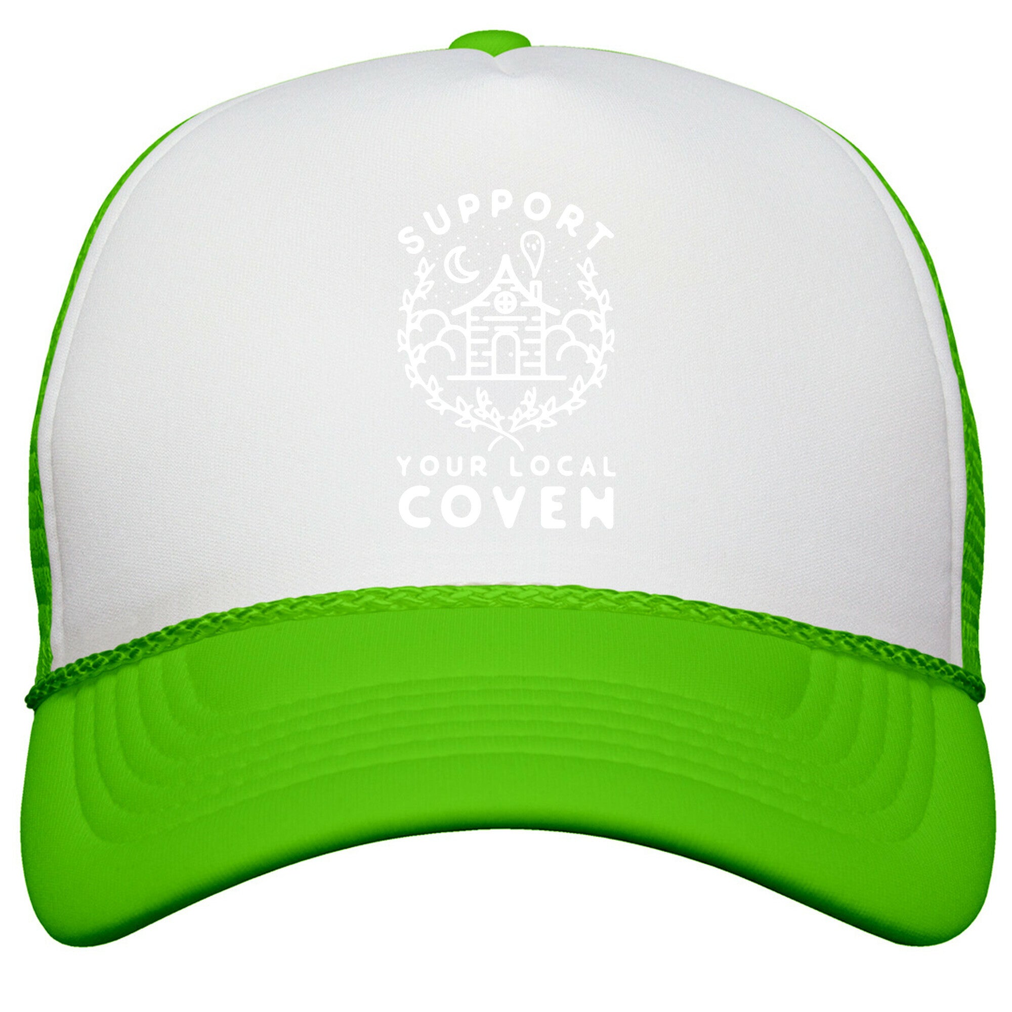 Support Your Local Coven Snapback Trucker Hat