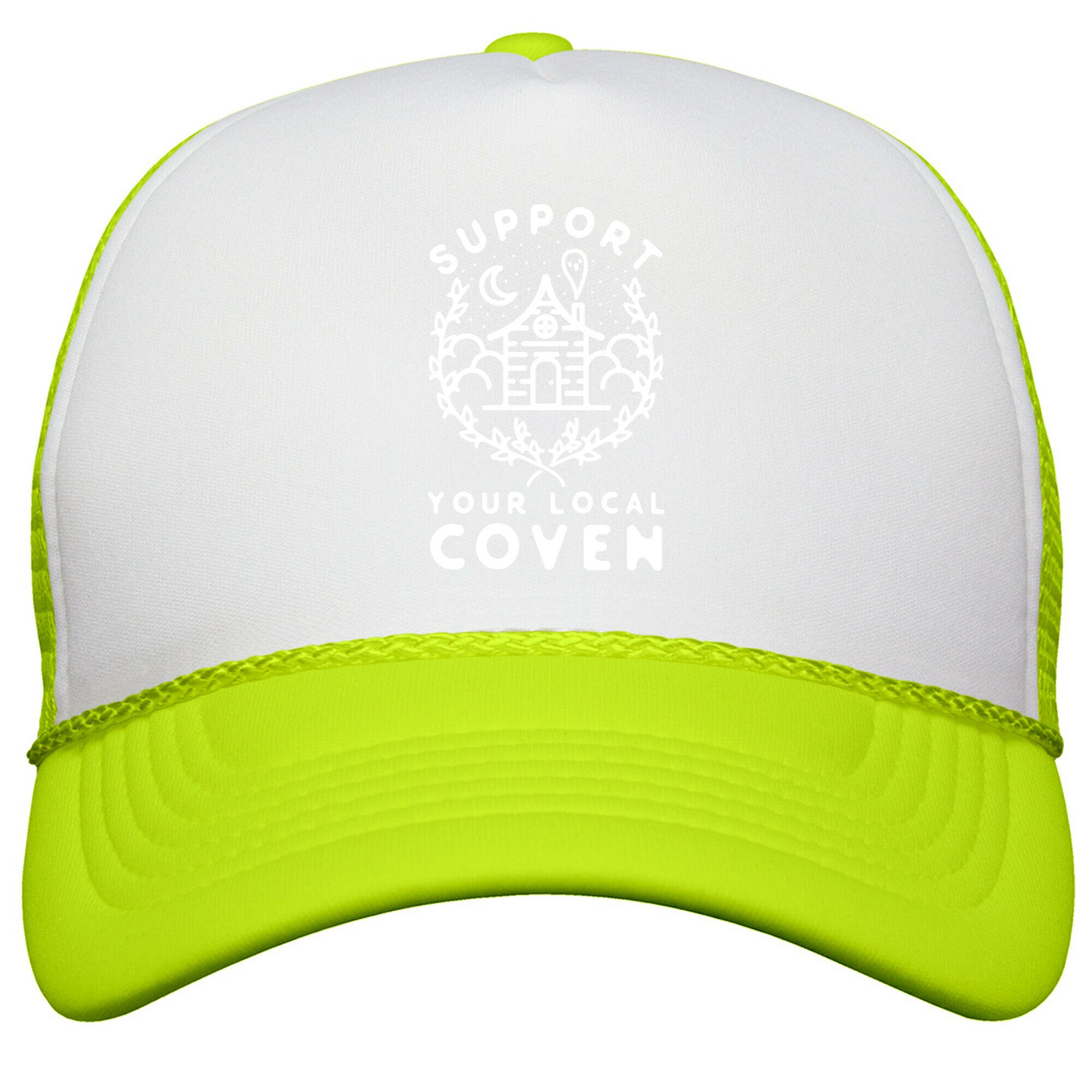 Support Your Local Coven Snapback Trucker Hat