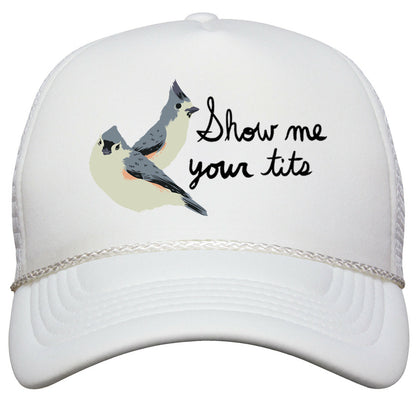 Show Me Your Tits Snapback Trucker Hat