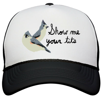 Show Me Your Tits Snapback Trucker Hat