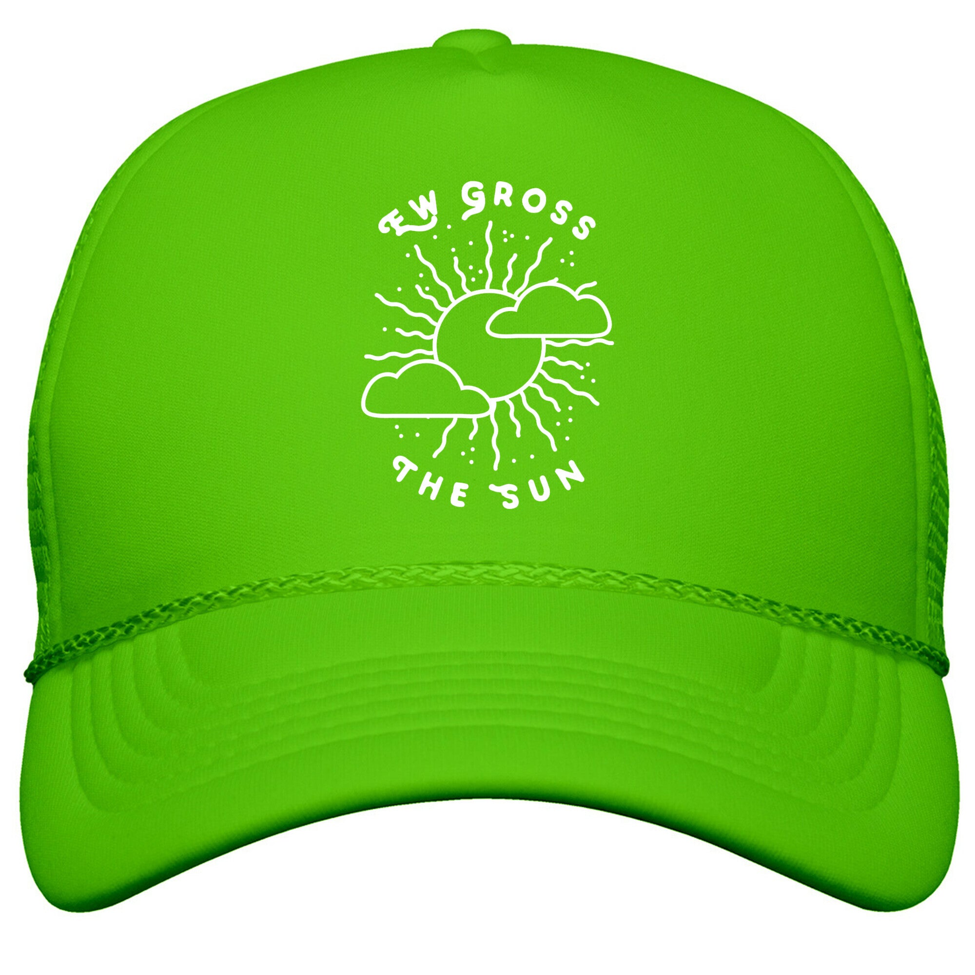 Ew Gross, The Sun Snapback Trucker Hat
