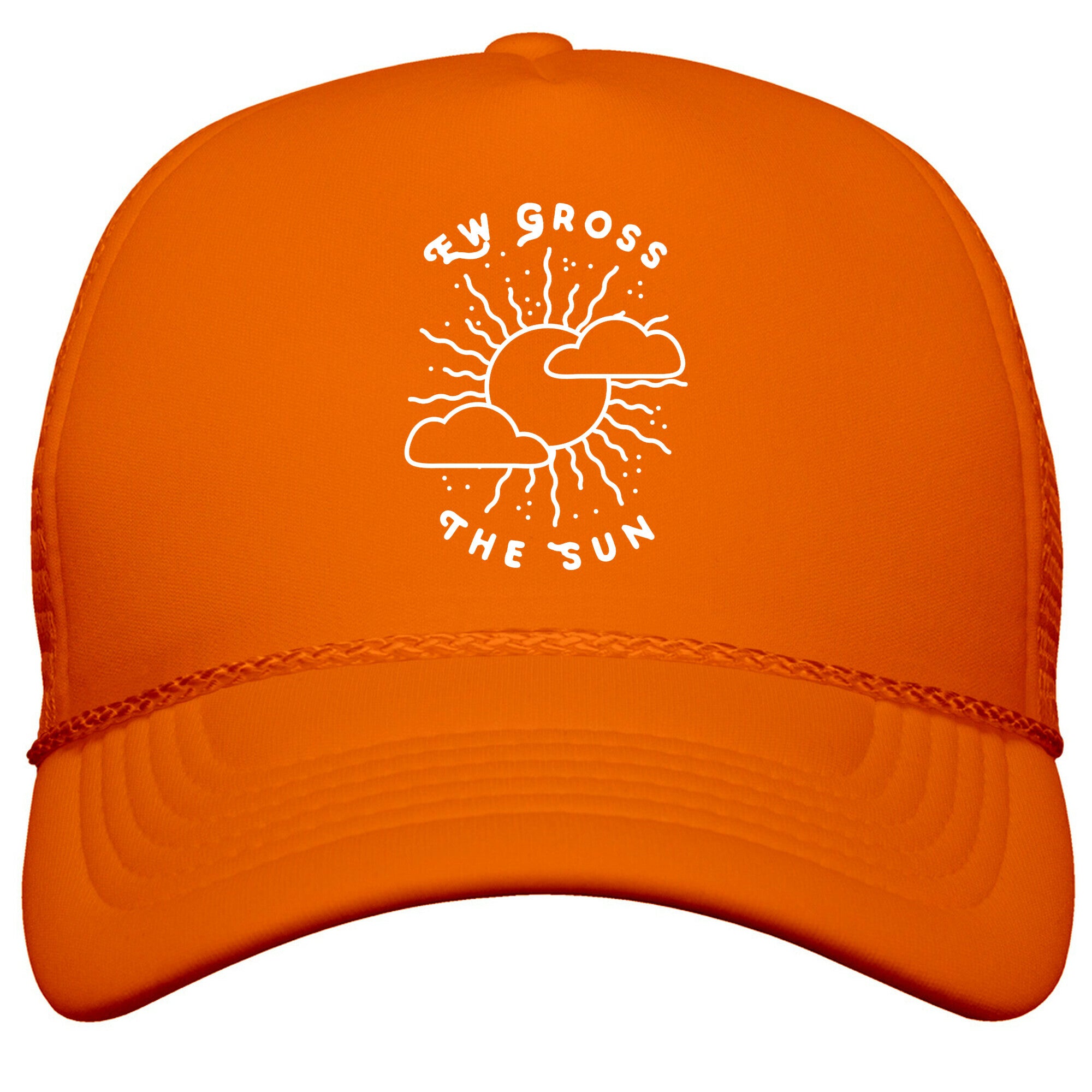 Ew Gross, The Sun Snapback Trucker Hat