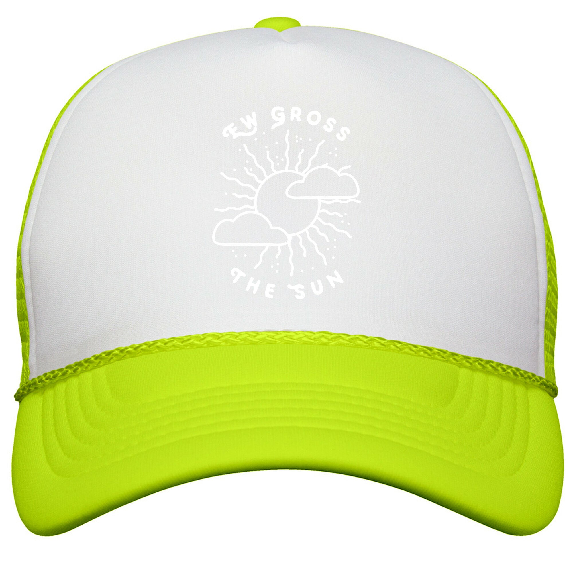 Ew Gross, The Sun Snapback Trucker Hat