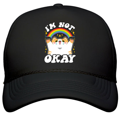 Im Not Okay Snapback Trucker Hat