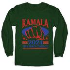 White Dudes for Kamala Longsleeve Tee