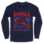 White Dudes for Kamala Longsleeve Tee