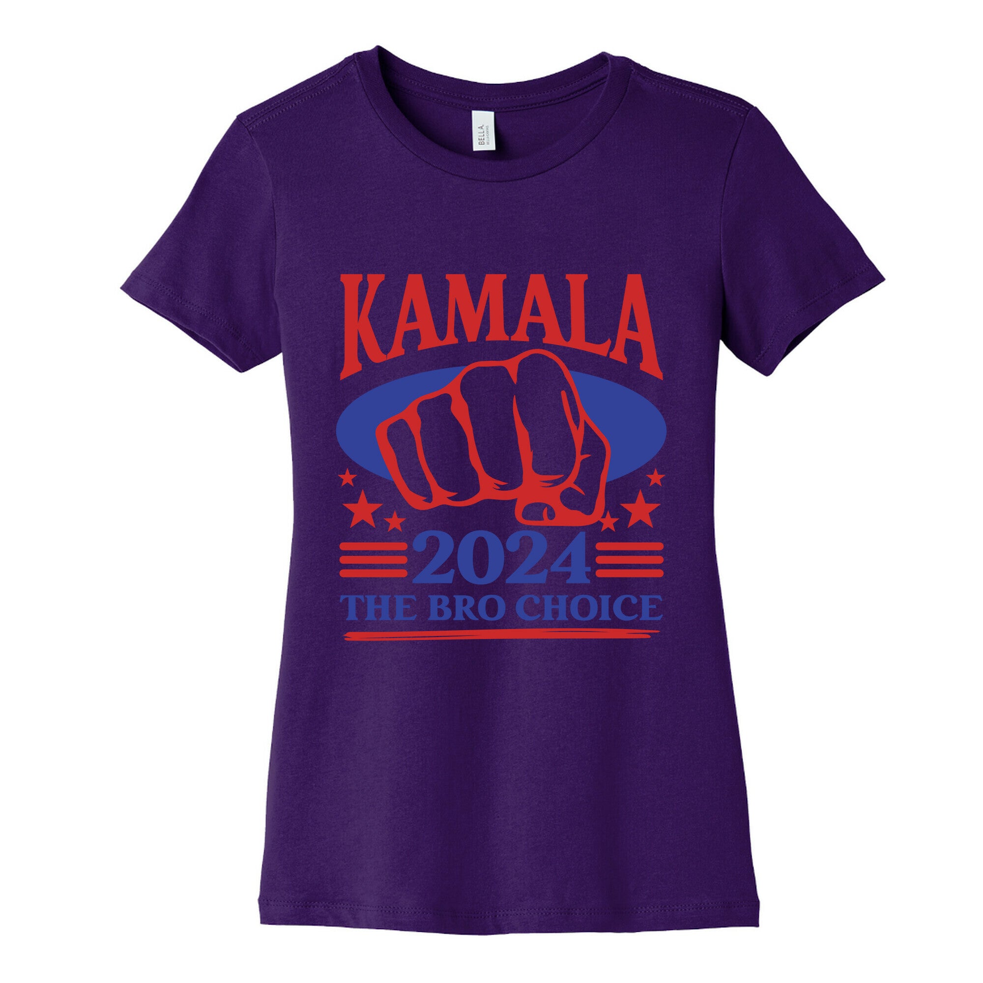 White Dudes for Kamala Womens Cotton Tee