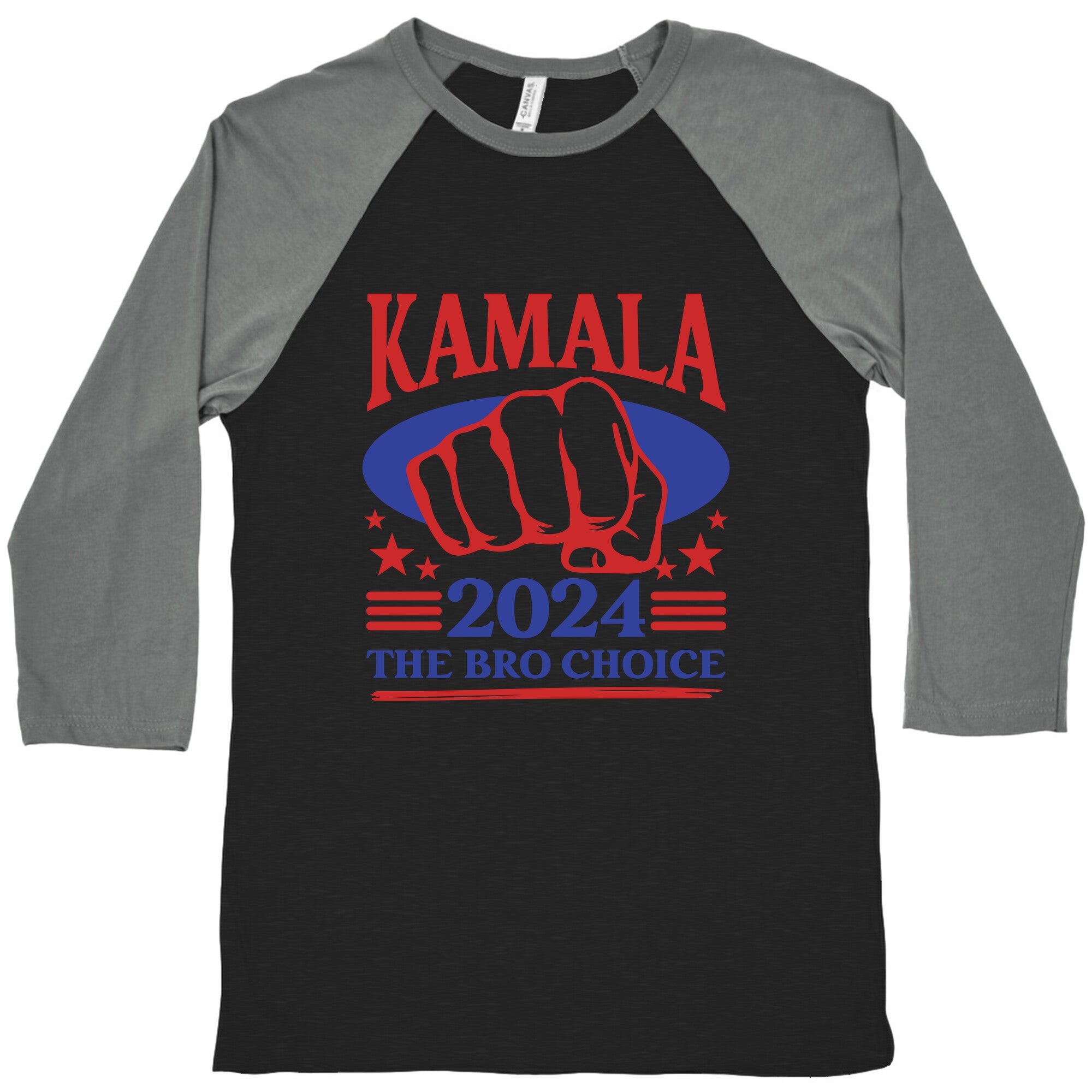 White Dudes for Kamala Baseball Tee