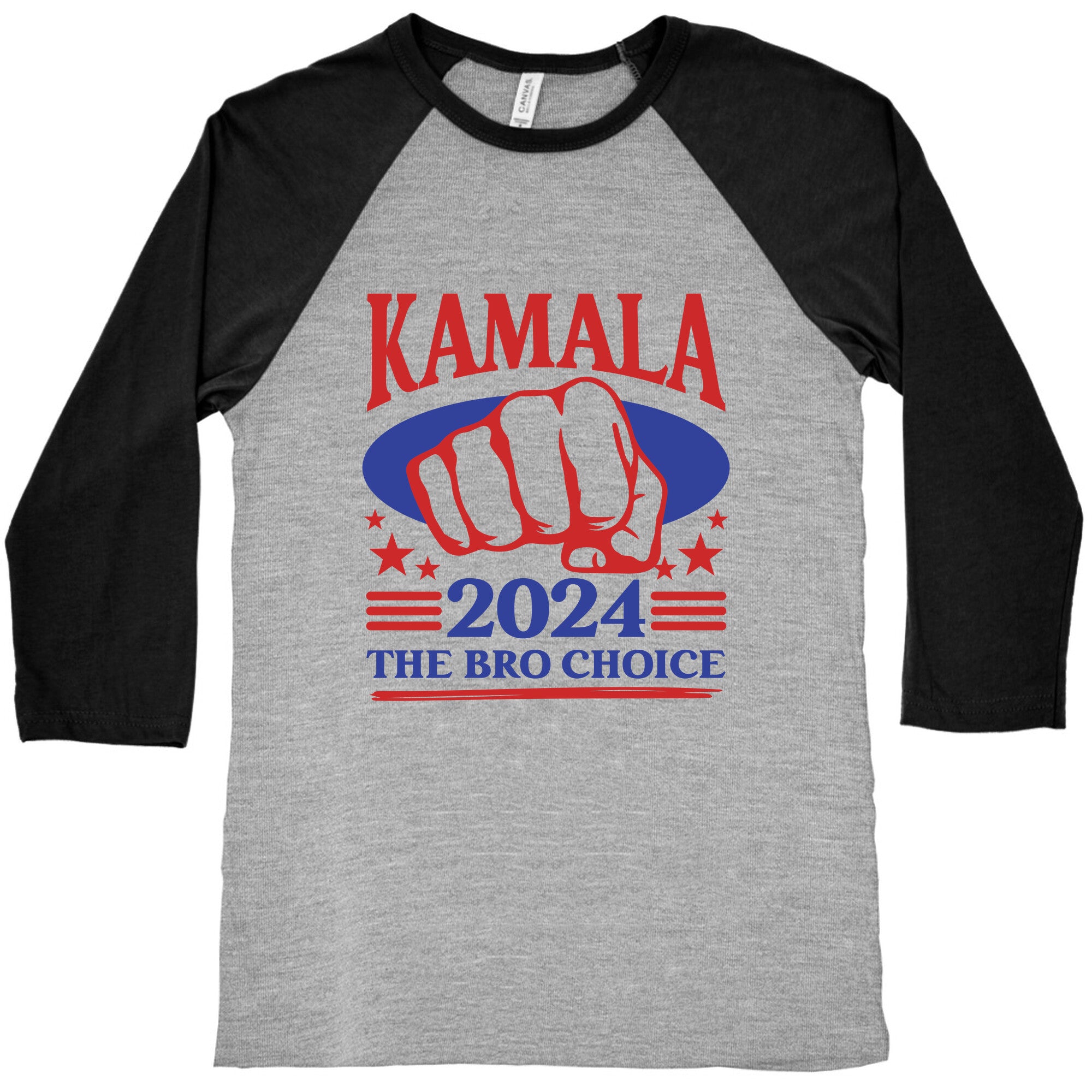 White Dudes for Kamala Baseball Tee