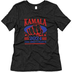 White Dudes for Kamala Womens Triblend Tee