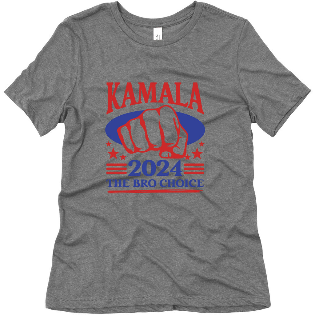 White Dudes for Kamala Womens Triblend Tee