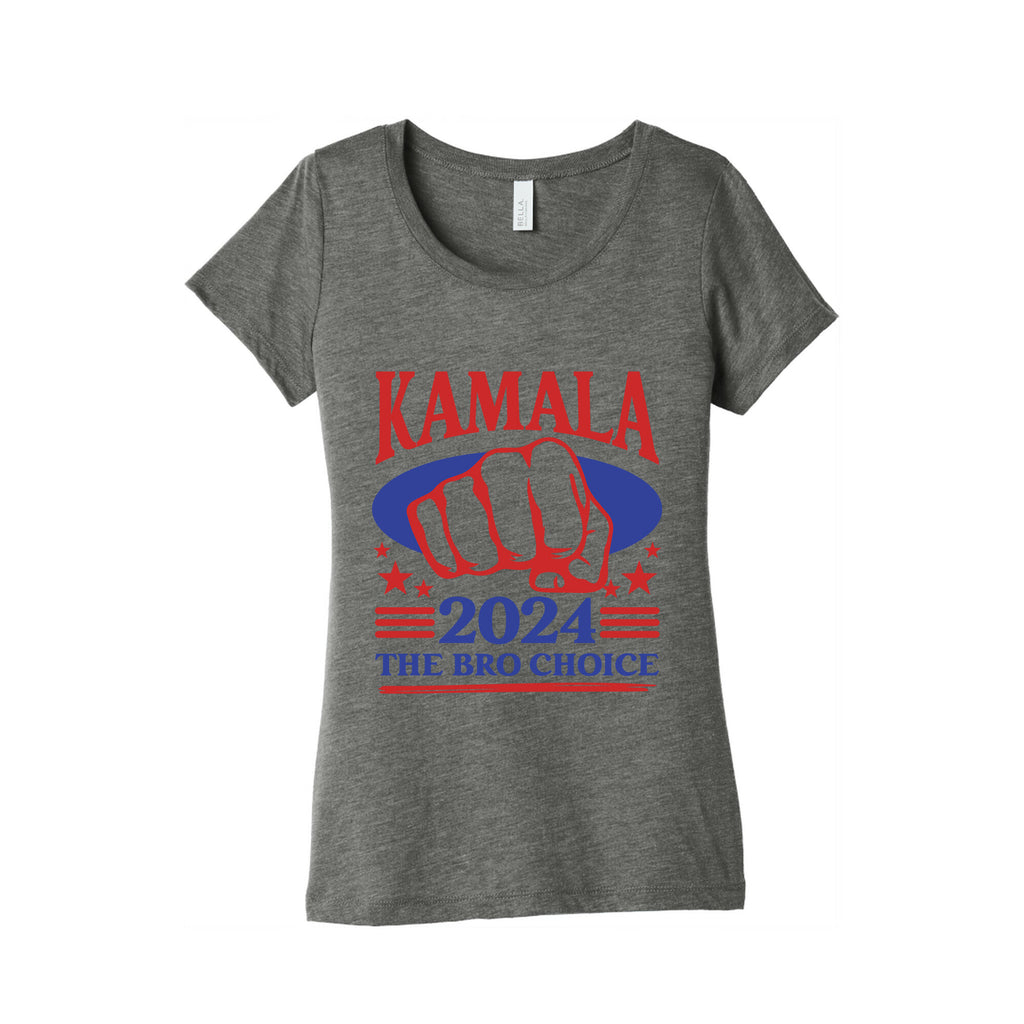 White Dudes for Kamala Womens Triblend Tee