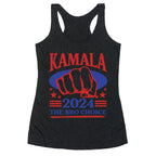 White Dudes for Kamala Racerback Tank