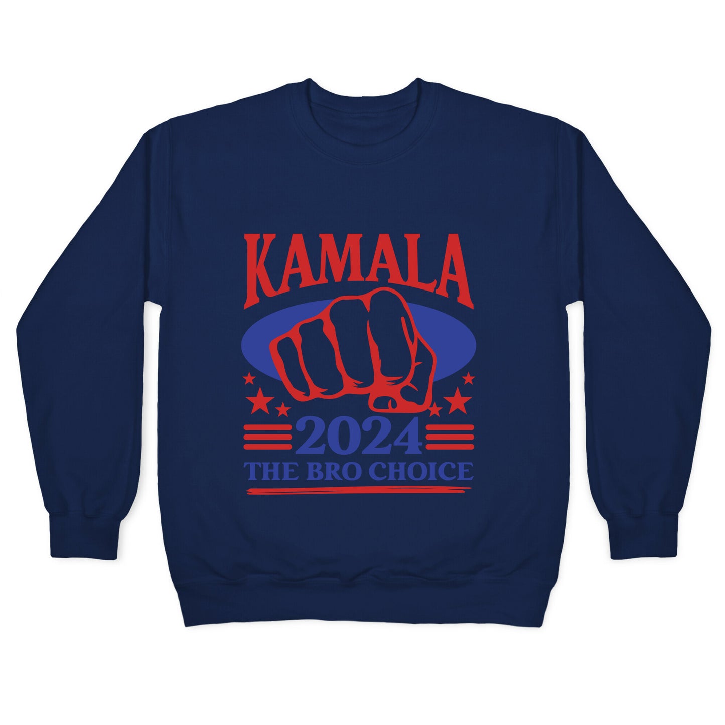 White Dudes for Kamala Crewneck Sweatshirt