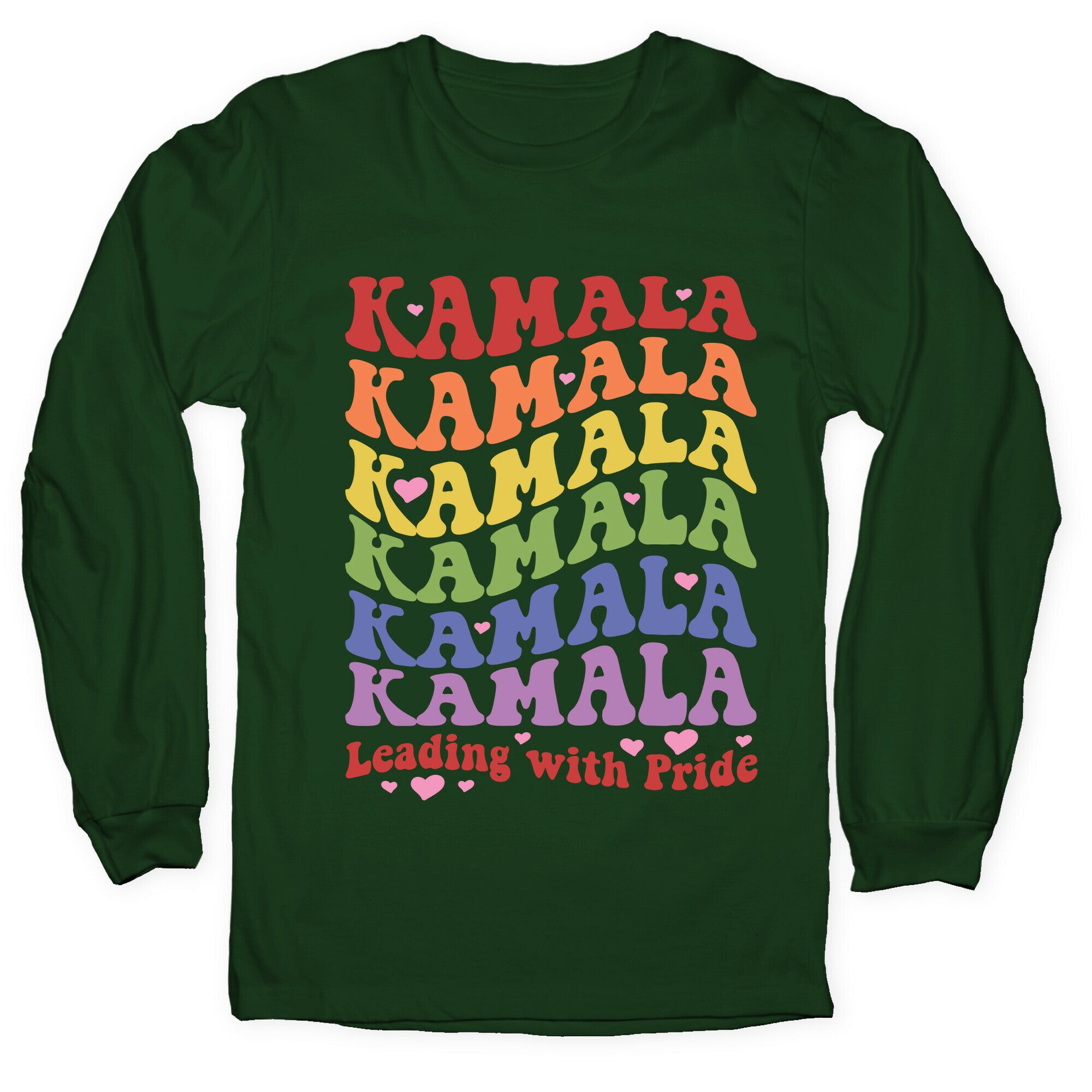 Kamala Leading With Pride Longsleeve Tee