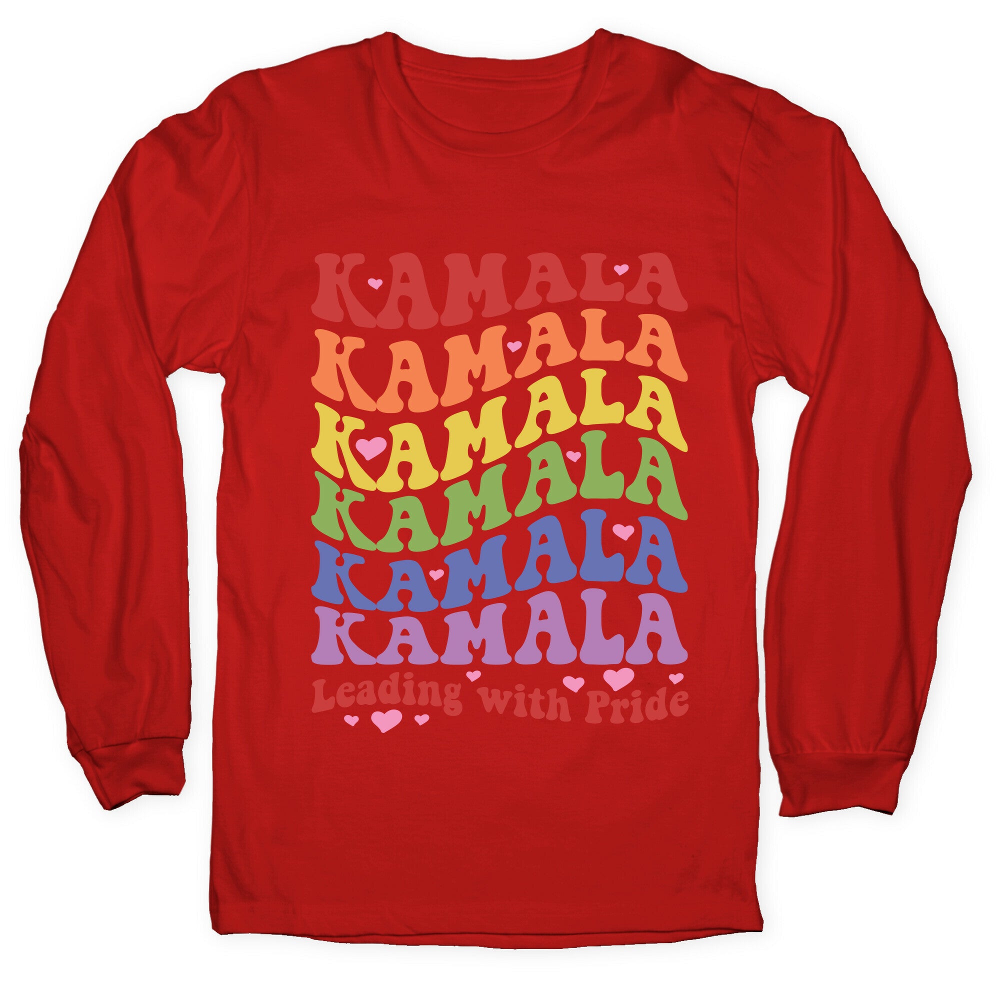 Kamala Leading With Pride Longsleeve Tee