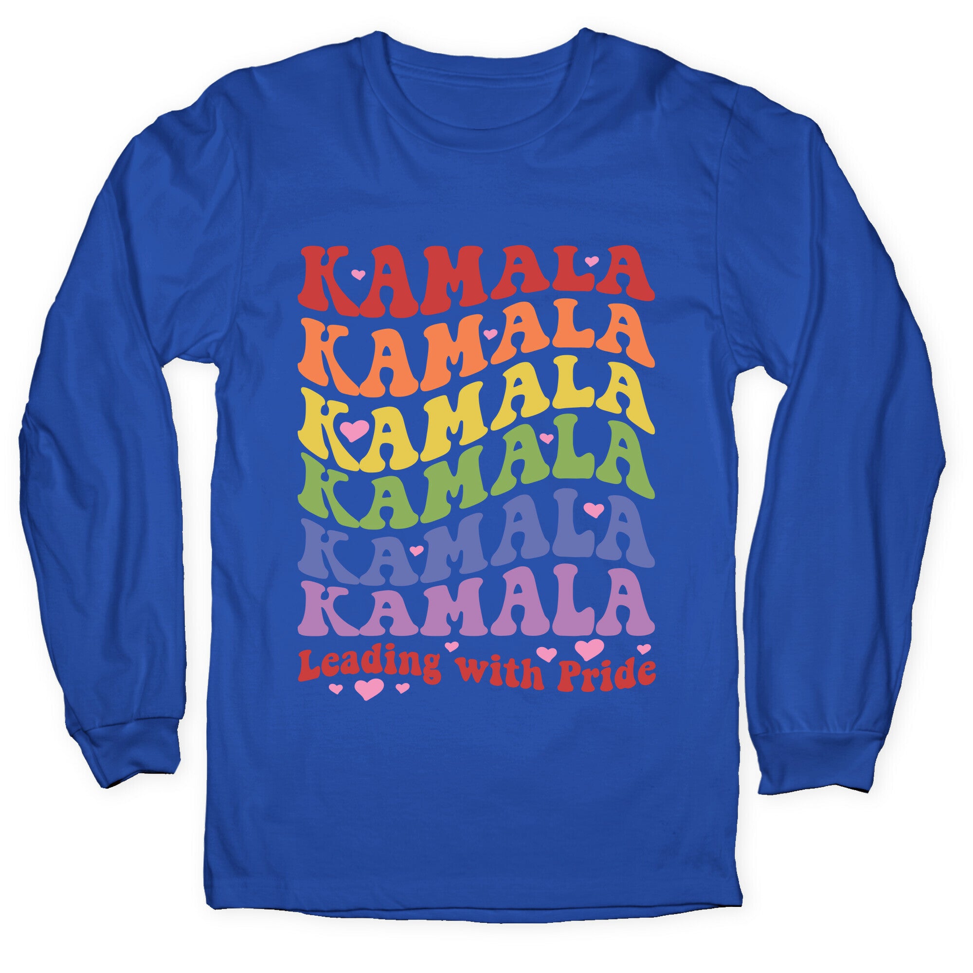 Kamala Leading With Pride Longsleeve Tee