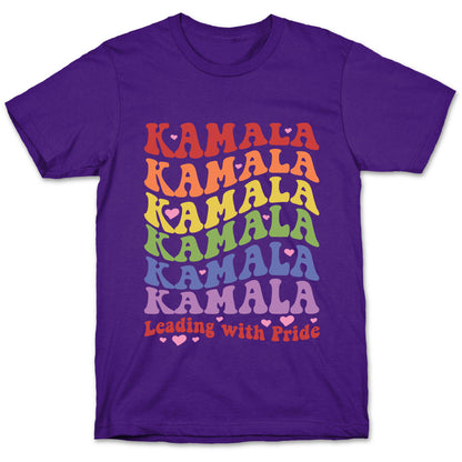 Kamala Leading With Pride T-Shirt