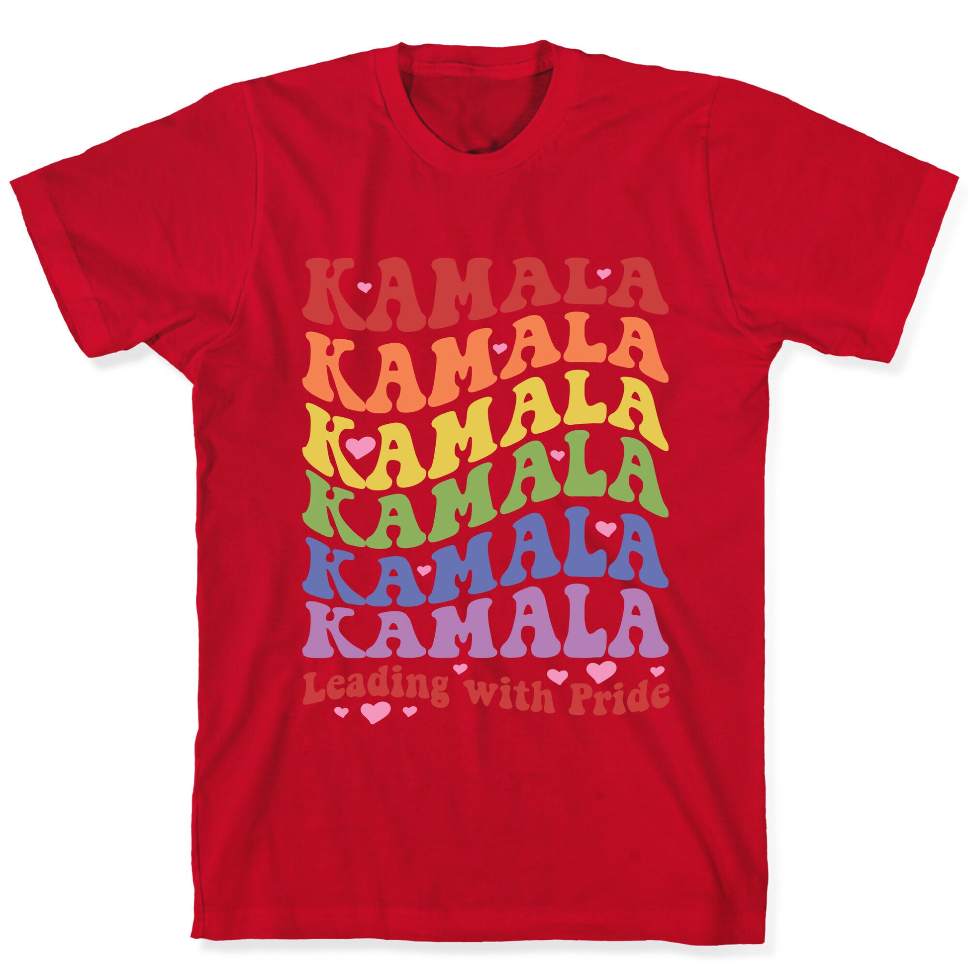 Kamala Leading With Pride T-Shirt