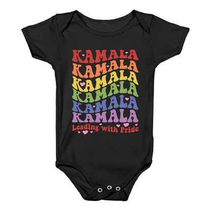 Kamala Leading With Pride Baby One-Piece