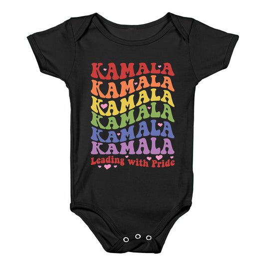 Kamala Leading With Pride Baby One-Piece