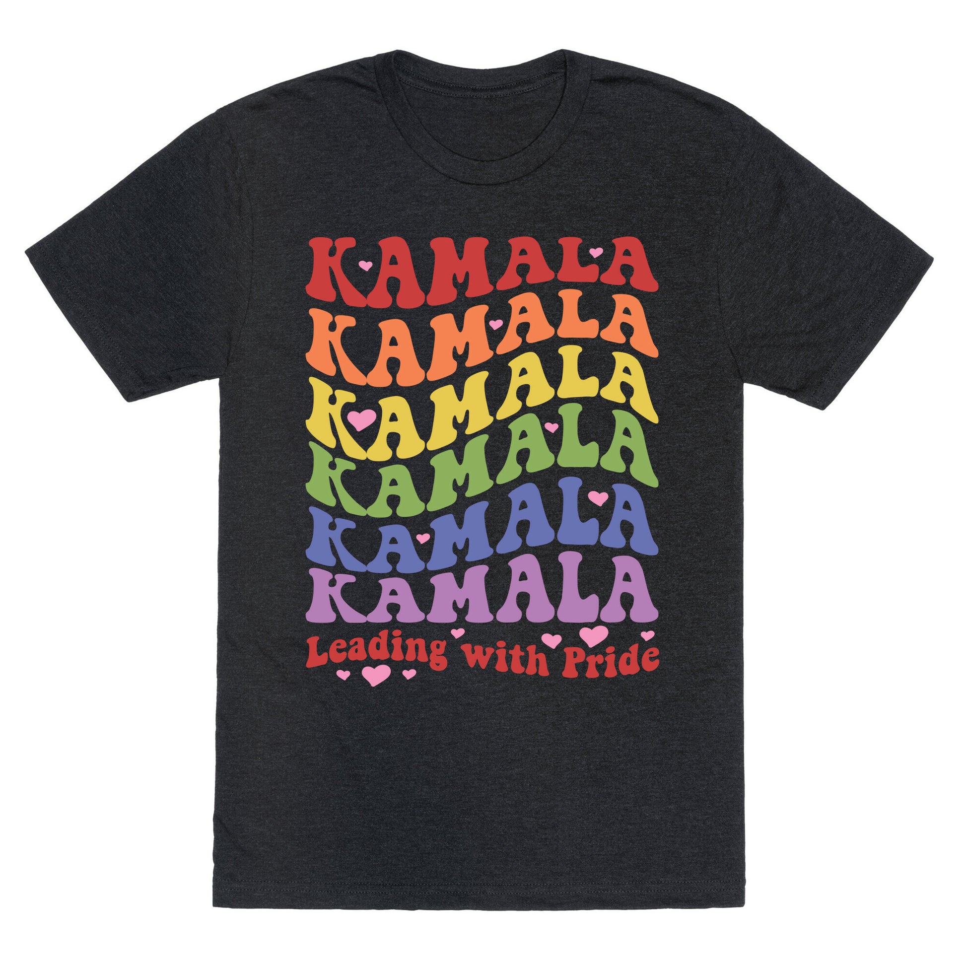 Kamala Leading With Pride Unisex Triblend Tee