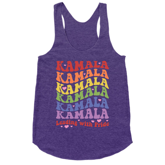 Kamala Leading With Pride Racerback Tank